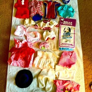 Vintage Snoopy & Belle clothes all 1 price $30.00 + S&H OBO